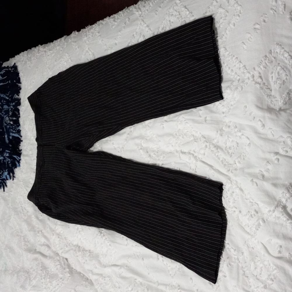 Women's pinstriped 20w dress pants